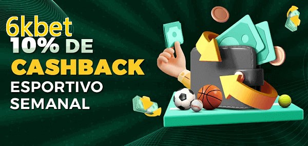 10% de bônus de cashback na 6kbet